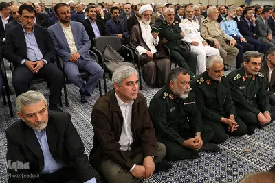 دیدار مسئولان نظام با رهبر انقلاب