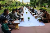 عکس | مراسم جزء‌خوانی قرآن در پارک شهر گرگان