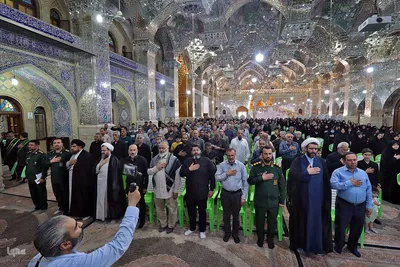 بزرگداشت خانواده بهشتی شهید سید مهدی نبی زاده در شیراز