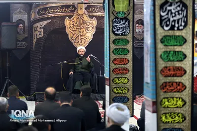 مراسم روز اربعین در حسینیه شهید آل مبارک اهواز عکاس محمد محمدعلی پور