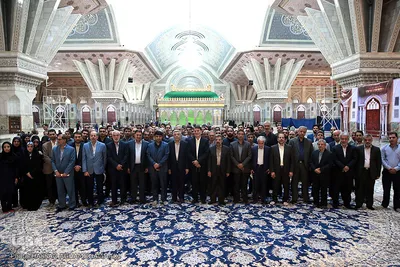 مراسم تجدید میثاق اعضای جهاد دانشگاهی با آرمان های امام خمینی(ره)