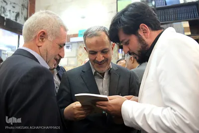 بازدید احمد مسجد جامعی از انتشارات جهاد دانشگاهی
