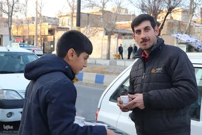 برپایی ایستگاه صلواتی شعبانيه در ملایر‎