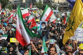 راهپیمایی «جمعه خشم و نصر» در تهران