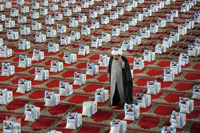 رزمایش مواسات و کمک مومنانه در اهواز