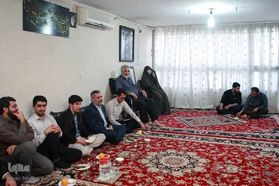 دیدار با خانواده شهید
