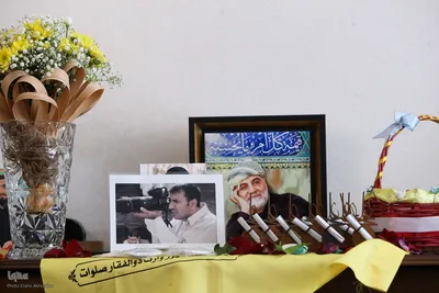 دیدار با خانواده شهید ارغوانی
