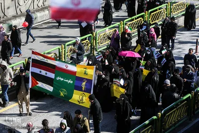 مراسم راهپیمایی یوم الله۲۲ بهمن در تهران