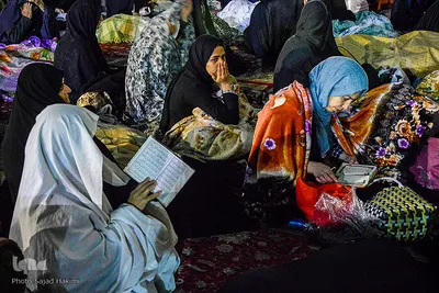 مراسم احیاء شب نیمه شعبان در مسجد مقدس جمکران‎