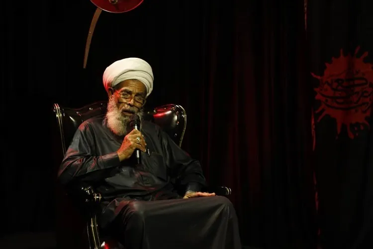 61 سال عاشقی و خدمت پیرغلام هرمزگانی در مکتب امام حسین(ع)