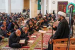قرائت خطبه فدکیه و عرض تسلیت هیات مذهبی به حضرت شاهچراغ (ع)