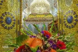 حرم مطهر و نورانی امام موسی کاظم (ع) در شهر کاظمین عراق