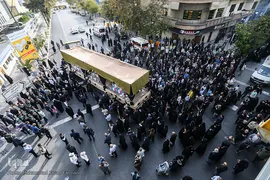 تشییع پیکر ۵۴ شهید دفاع مقدس 