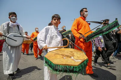 کاروان نمادین اسرای کربلا در شیراز‎‎