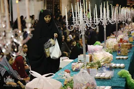بزرگ‌ترین سفره حضرت رقیه(س) در بندرعباس 