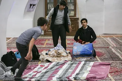 آغاز مراسم معنوی اعتکاف