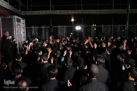 اجتماع بزرگ منتظران «اربعین» در خیمه موکب حضرت علی ابن ابیطالب(ع) منطقه فرهنگی و گردشگری عباس آباد تهران