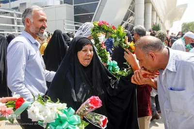بازگشت کاروان حجاج در خوزستان