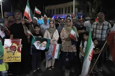 تجمع مردمی حمایت از بشارت فتح در تبریز