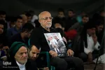 پدر شهید مدافع حرم علی حسینی کاهکش 