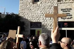 مقبوضہ علاقوں میں توہین مسیح پر کلیساوں کا رد عمل