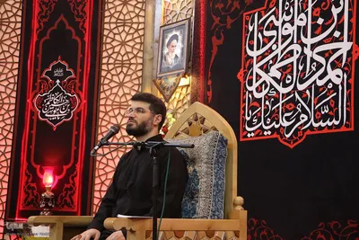مراسم عزاداری شب شهادت حضرت شاهچراغ(ع)