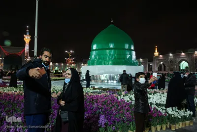 مراسم تغییر نام صحن جامع رضوی به صحن پیامبر اعظم (ص)
