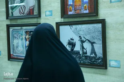 افتتاحیه نمایشگاه هنرهای تجسمی هنرمندان شاهد و ایثارگر جنوب کشور
