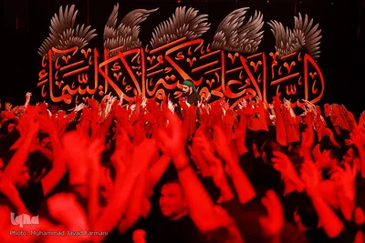 مراسم عزاداری اباعبدالله الحسین (ع) در محله باغ فیض
