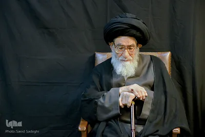 مراسم عزاداری شهادت حضرت فاطمه (س) در بیت امام جمعه تبریز