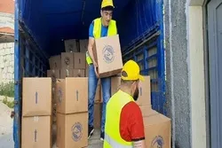 Freiwilligendienste der Hisbollah für Menschen in Sidon im Libanon