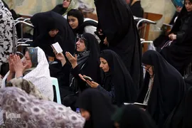 شب لیلة‌الرّغائب در آستان مقدس حضرت عبدالعظیم(ع)
