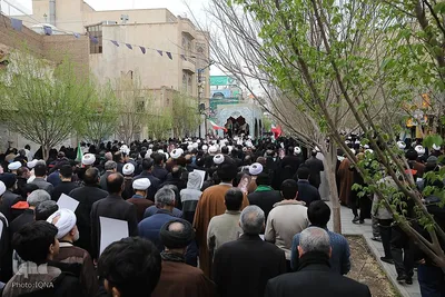 تشییع پیکر شهید سیداسماعیل خطیب در قم