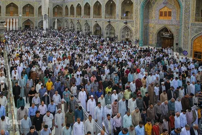 مراسم نماز عید سعید فطر در حرم امیرالمومنین (علیه السلام)