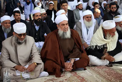 تشییع و نماز بر پیکر مولوی برفی در خراسان جنوبی