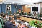نشست خبری سردار زارع کمالی فرمانده سپاه الغدیر یزد‎‎