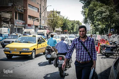 عبور غیر مجاز موتور سیکلت ها از خطوط ویژه اتوبوسرانی