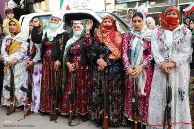 اجتماع و رزمایش بزرگ دو هزار نفری دختران جانفدای ایران در اهر
