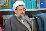 حضور امام جمعه تبریز در جمع معتکفین مسجد بقیه‌الله