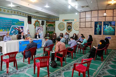 نشست خبری رجبعلی راهی مدیرکل بنیاد شهید و امور ایثارگران استان فارس
