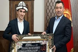 President Lauds Kyrgyz Winner of Saudi Int’l Quran Competition  