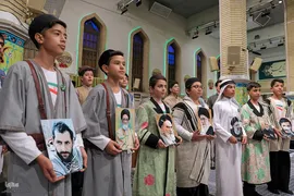 دیدار هزاران نفر از اقشار مختلف مردم در روز عید غدیر
