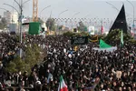 مراسم تشییع پیکر پاک شهید سپهبد قاسم سلیمانی در جوار کریمه اهل بیت(ع)