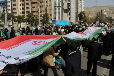 راهپیمایی ۲۲ بهمن در شیراز