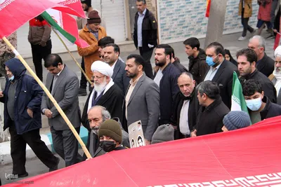راهپیمایی 22 بهمن در یزد