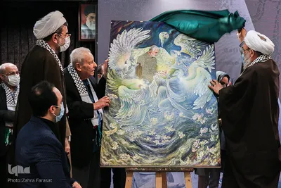آیین تجلیل از سفیر پیشین فلسطین در تهران
