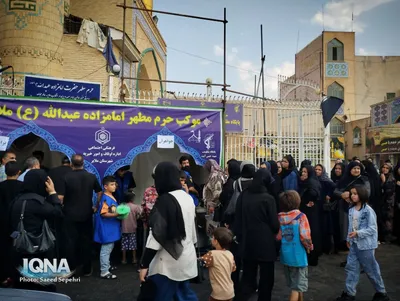 برپایی ایستگاه صلواتی در ملایر