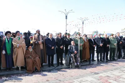 حضور باشکوه مردم همدان در راهپیمایی یوم الله ۲۲ بهمن‎