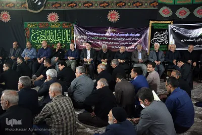 مراسم ترحیم ابوالشهدا مرحوم حاج علی حیدری