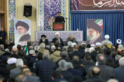 مراسم بزرگداشت شهدای اقتدار و قائد شهید امت در تبریز